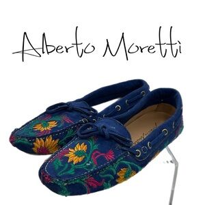 Alberto Moretti Suede Driver Moccasins – Women’s EU 39.5